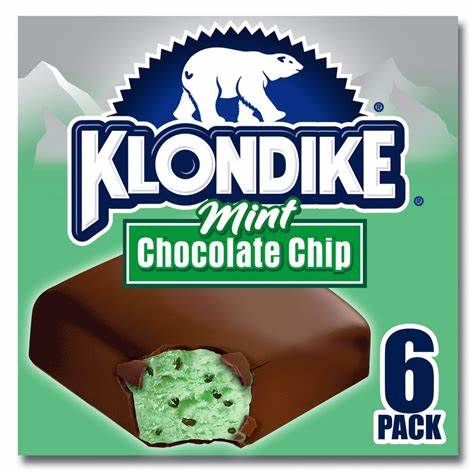 KLONDIKE BAR - MINT CHOCOLATE CHIP