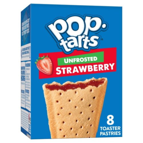 POP TARTS - UNFROSTED STRAWBERRY