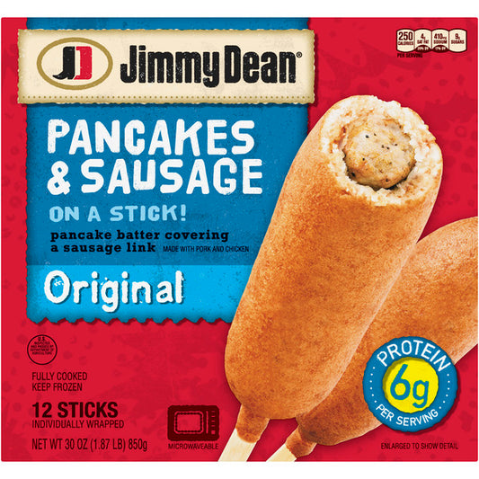 JIMMY DEAN - PANCAKE AND SAUSAGE ON A STICK (IND)