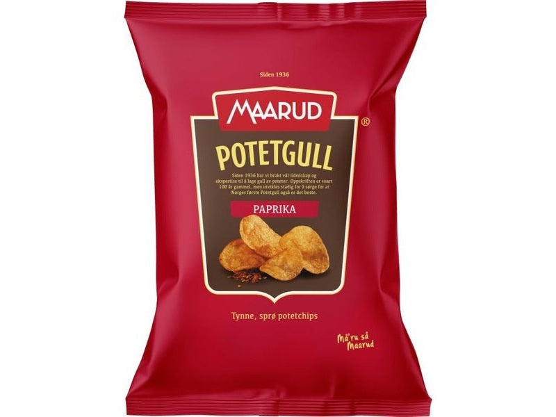 MAARUD POTETGULL - PAPRIKA - 250gr