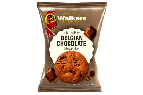 WALKERS MINI BISCUITS - BELGIAN CHOCOLATE