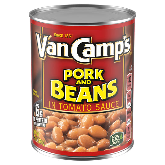 VANCAMPS-PORK AND BEANS 15 oz (24)
