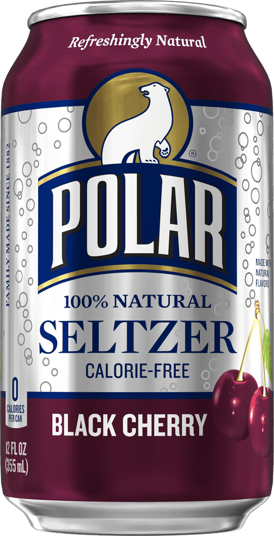 POLAR SELTZER BLACK CHERRY
