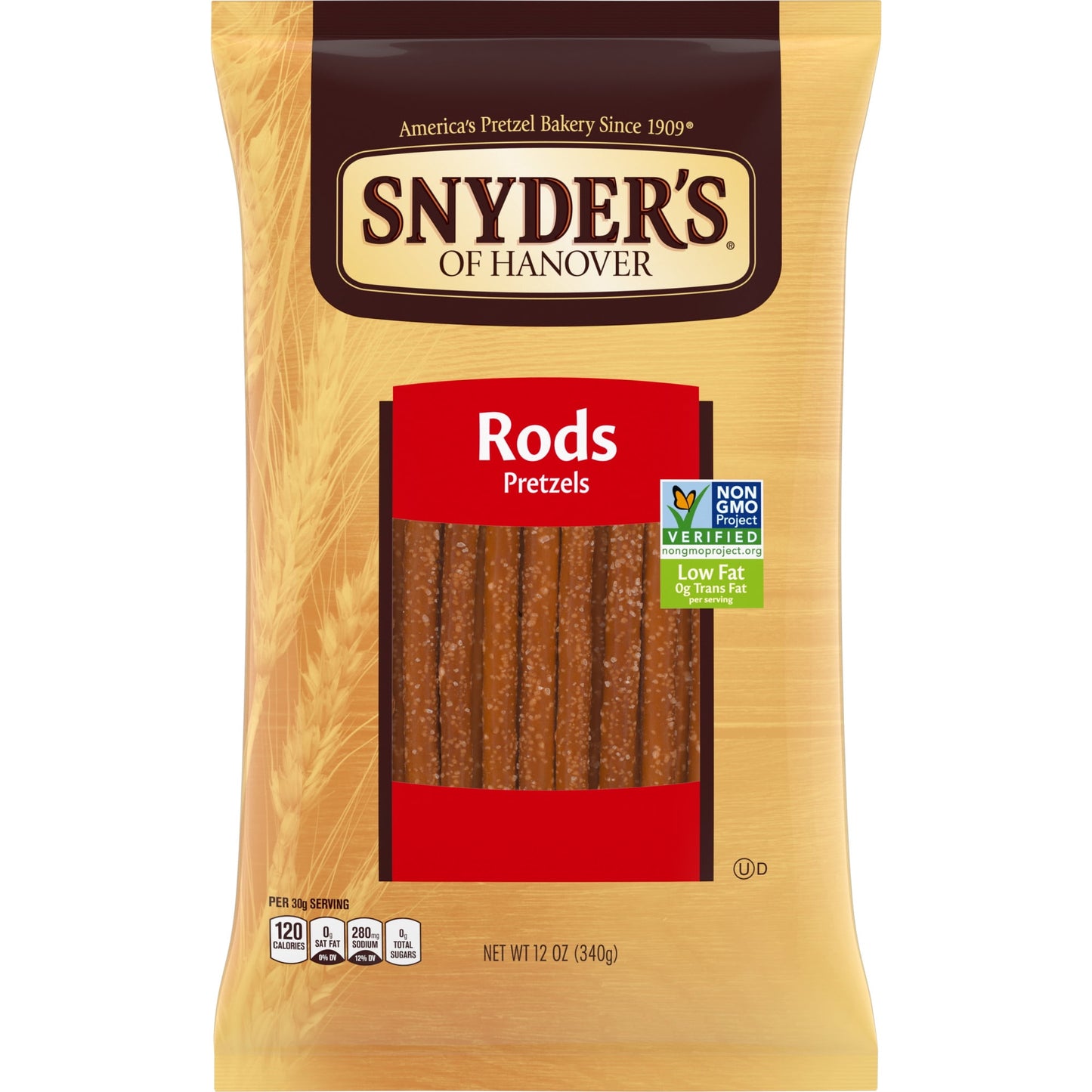 SNYDER'S PRETZEL RODS