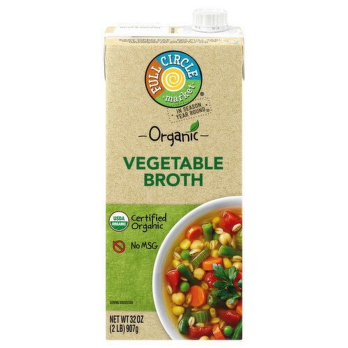 FULL CIRCLE MARKET - ORGANIC VEGETABLE BROTH