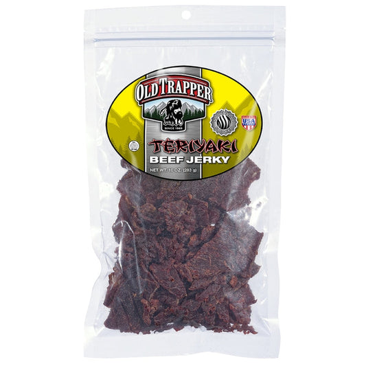 OLD TRAPPER JERKY TERIYAKI 10 oz