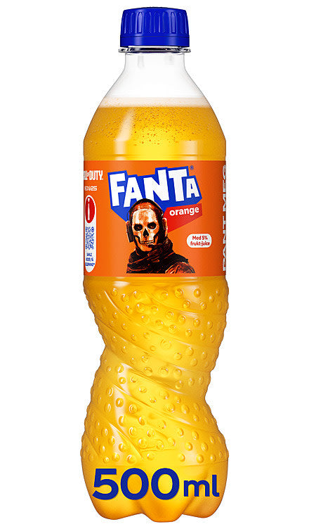 FANTA - ORANGE - NORWAY - BOTTLE - 500ml