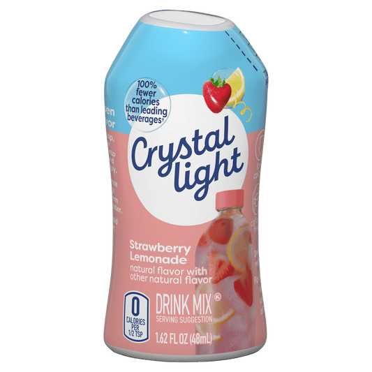 CRYSTAL LIGHT - DRINK MIX - STRAWBERRY LEMONADE 1.62oz