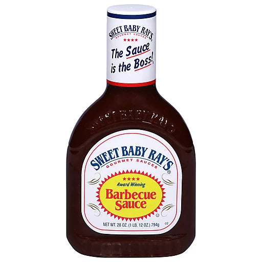 SWEET BABY RAY'S BBQ SAUCE 28oz