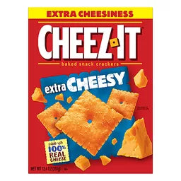 CHEEZIT-CRACKERS EXTRA CHEESY