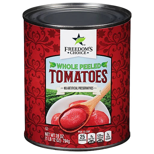 FREEDOM'S CHOICE - WHOLE TOMATOES - 28oz
