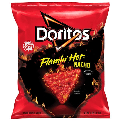 DORITOS FLAMIN' HOT NACHO - 11oz