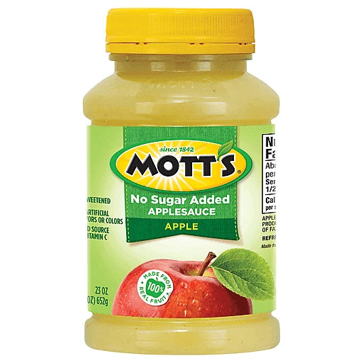 MOTTS - APPLESAUCE - NO SUGAR ADDED