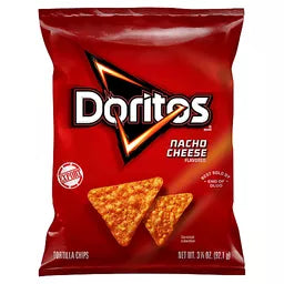 DORITOS NACHO CHEESE 3.25 oz