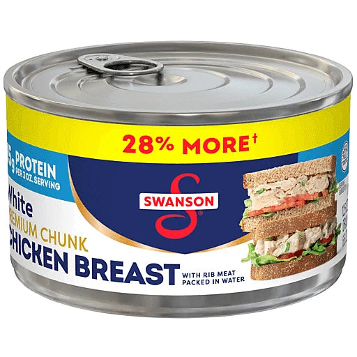 SWANSON - WHITE PREMIUM CHUNK CHICKEN BREAST - 12.5oz