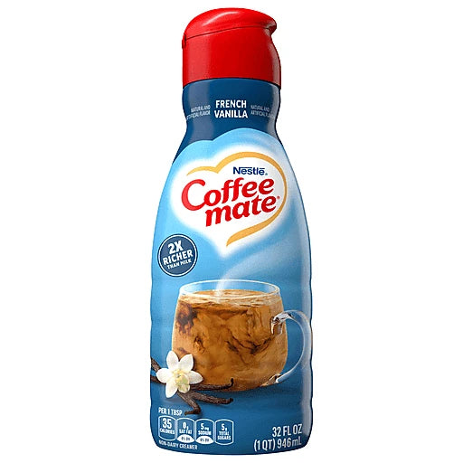 NESTLE COFFEE MATE - FRENCH VANILLA - 32 fl oz