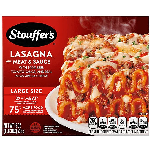 STOUFFERS - LASAGNA LARGE