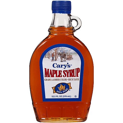 CARY'S MAPLE SYRUP - 12.5OZ