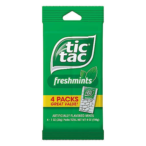 TIC TAC - FRESHMINTS - 4 PACK