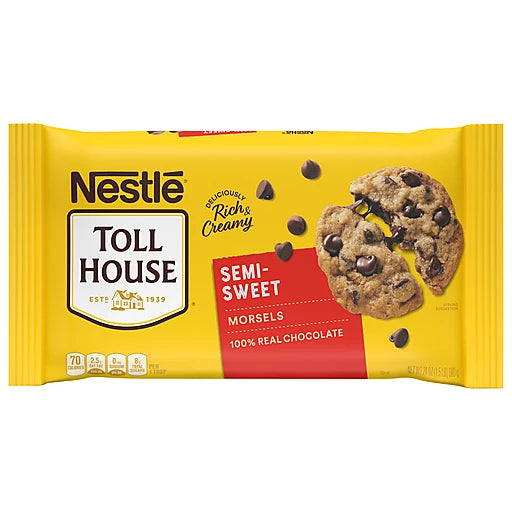 NESTLE TOLL HOUSE - SEMI-SWEET MORSELS - 24oz
