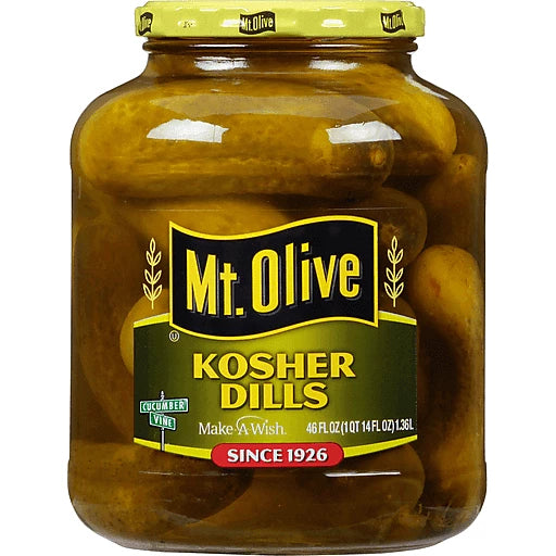 MT OLIVE - KOSHER DILLS - 46OZ