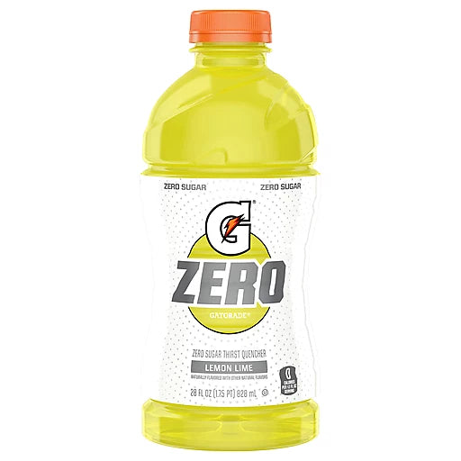 GATORADE ZERO - LEMON LIME - 28OZ