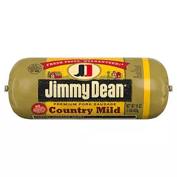 JD JIMMY DEAN PORK SAUSAGE COUNTRY MILD 16 #877