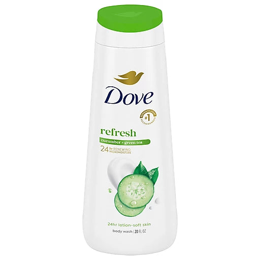 DOVE - REFRESH BODY WASH 20oz