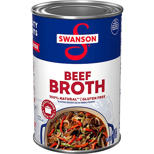 SWANSON - BEEF BROTH - 14.5OZ CAN