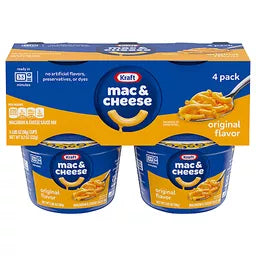 KRAFT - MAC & CHEESE - ORIGINAL (4pk)