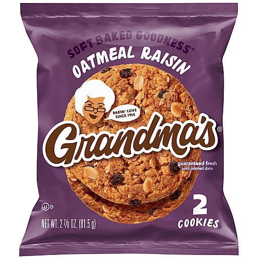 GRANDMA'S COOKIES - OATMEAL RAISIN