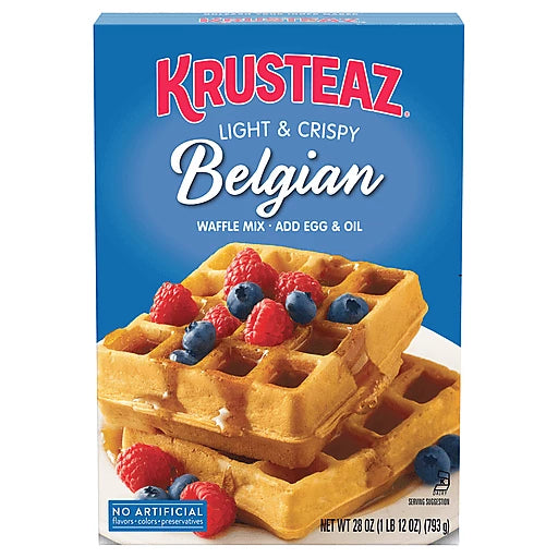 KRUSTEAZ - BELGIAN WAFFEL MIX 28oz