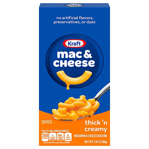 KRAFT MAC & CHEESE - THICK AND CREAMY