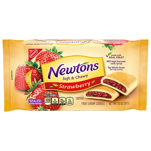 NABISCO - NEWTONS - STRAWBERRY 10oz
