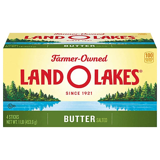 LAND-O-LAKES - BUTTER - 4 STICKS - 1lb