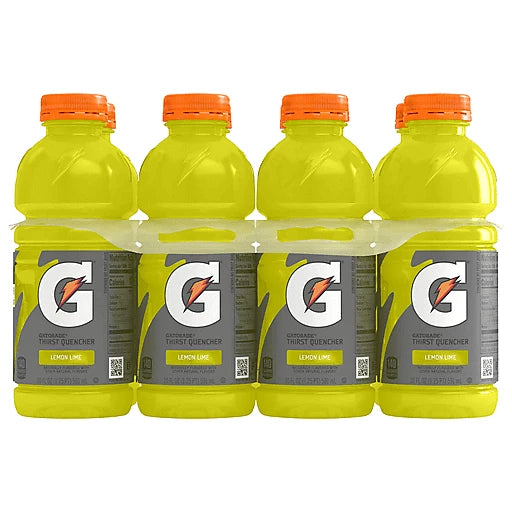 GATORADE - LEMON LIME 20oz 8PK
