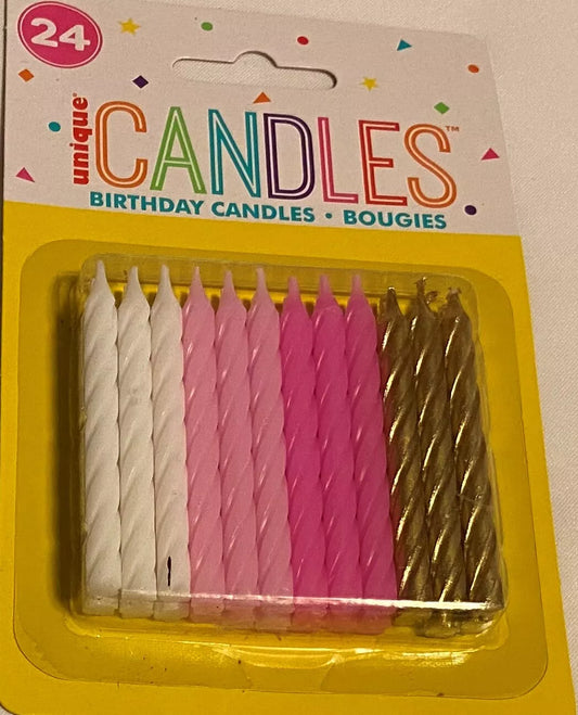 UNIQUE BIRTHDAY CANDLES