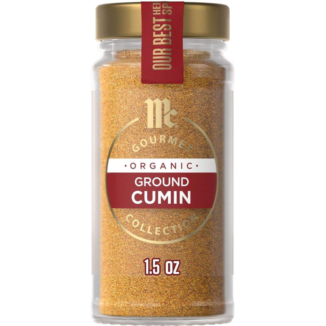 MCCORMICK - GOURMET SELECTION - ORGANIC - GROUND CUMIN - 1.5oz