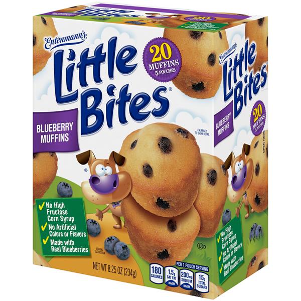 ENTENMANN'S - LITTLE BITES - BLUEBERRY MUFFINS