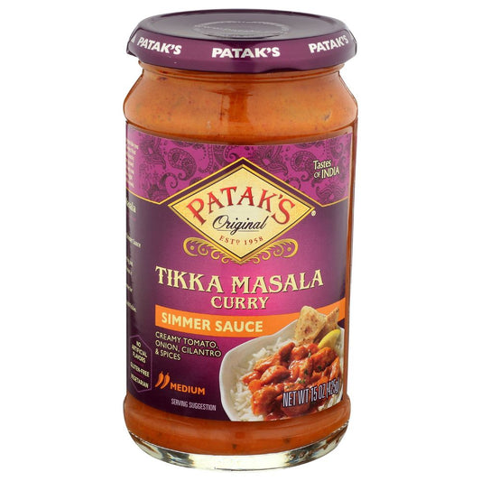 PATAKS - TIKKA MASALA SIMMER SAUCE - 15oz