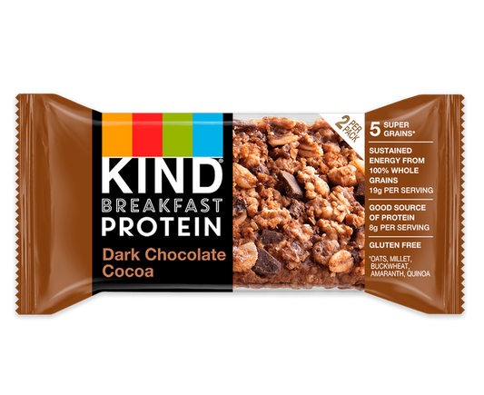 KIND - BREAKFAST PROTEIN - DARK CHOCOLATE COCOA - 1.76oz