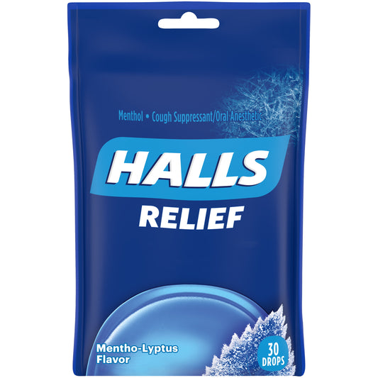 HALLS MENTHOLYPTUS THROAT LOZENGERS