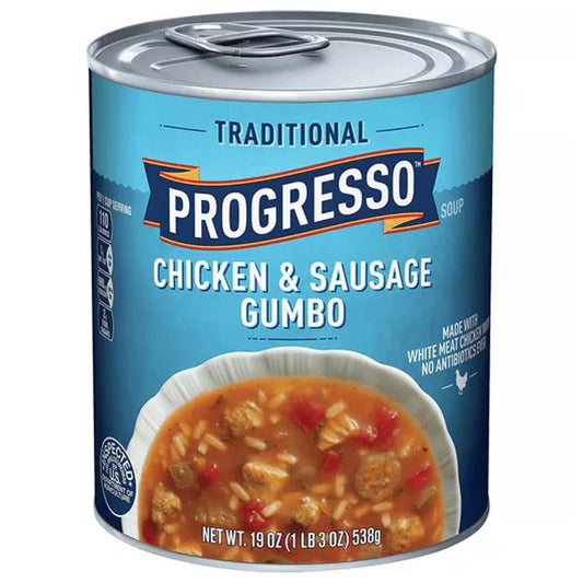 Progresso Chicken Sausage Gumbo