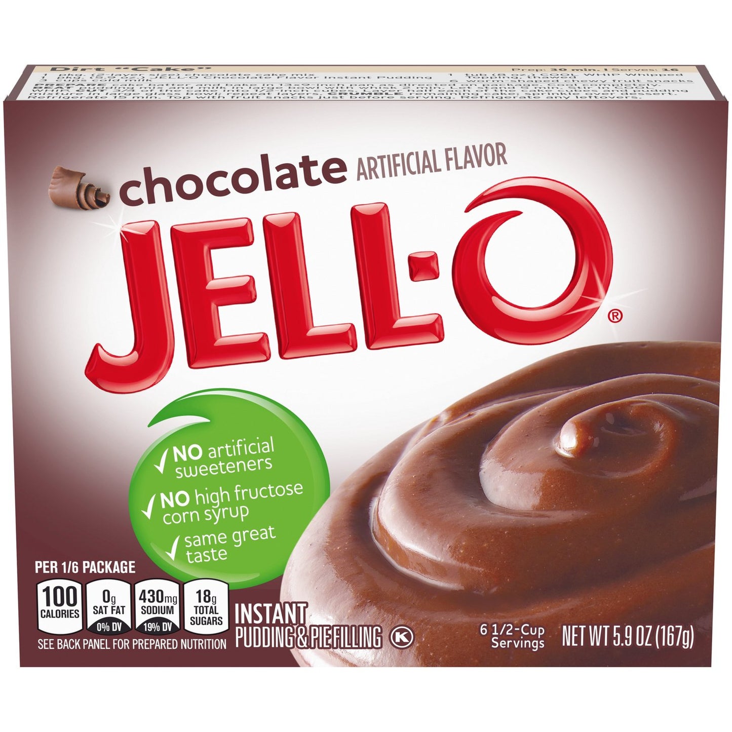 Jello Instant Pudding Chocolate