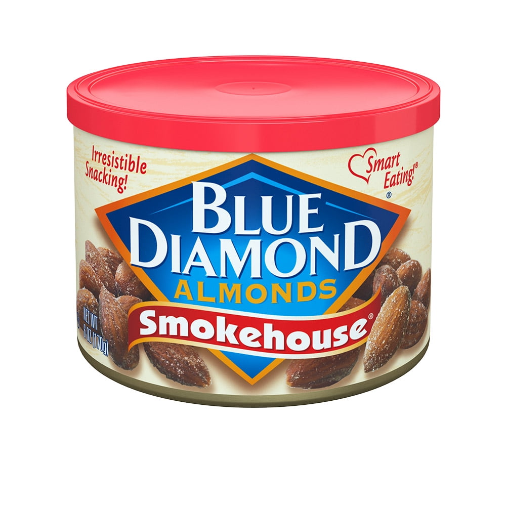BLUE DIAMOND ALMONDS - SMOKEHOUSE - 6oz