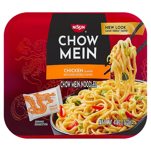 NISSIN CHOW MEIN NOODLES - CHICKEN