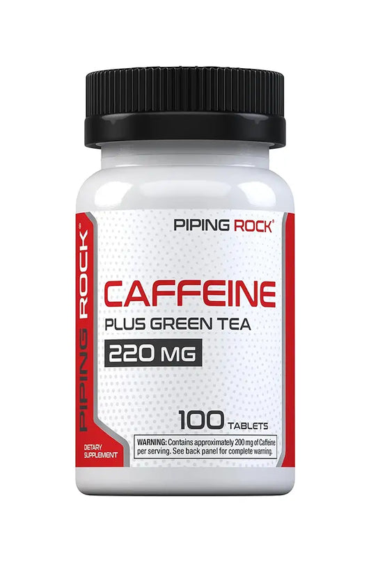 PIPING ROCK - CAFFEINE - 220mg - 100ct
