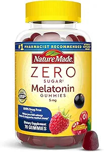 NATURE MADE MELATONIN GUMMIES - ZERO SUGAR 5mg