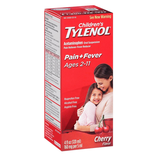 TYLENOL - CHILDREN'S PAIN & FEVER - LIQUID - CHERRY - 4oz