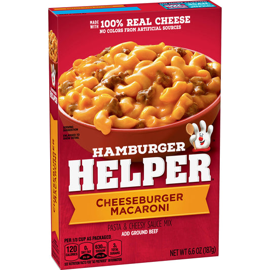 CHEESEBURGER MAC - HAMBURGER HELPER